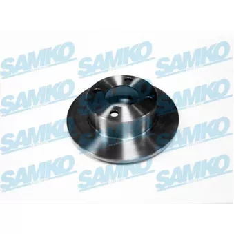Jeu de 2 disques de frein arrière SAMKO