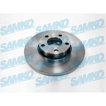 Jeu de 2 disques de frein avant SAMKO