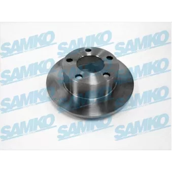 Jeu de 2 disques de frein arrière SAMKO