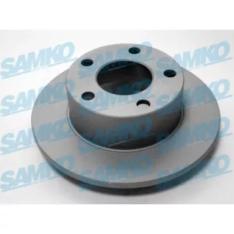 Jeu de 2 disques de frein arrière SAMKO