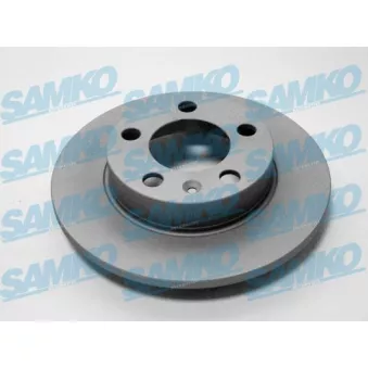 Jeu de 2 disques de frein arrière SAMKO