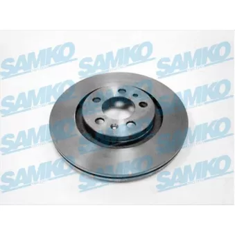 Jeu de 2 disques de frein avant SAMKO A1471V