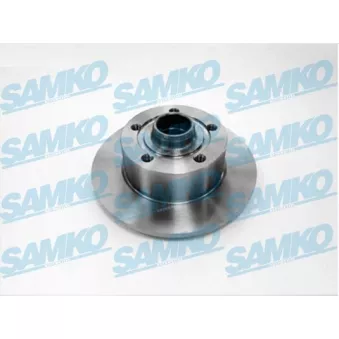 Jeu de 2 disques de frein arrière SAMKO