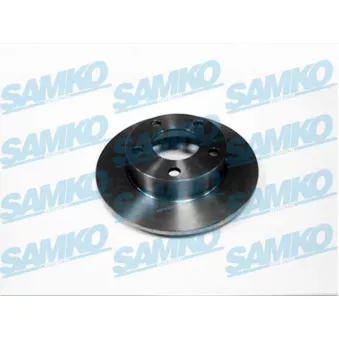 Jeu de 2 disques de frein arrière SAMKO