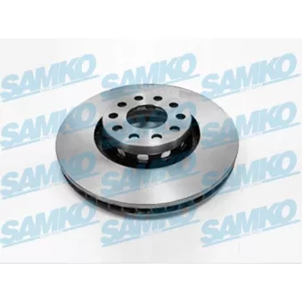 Jeu de 2 disques de frein avant SAMKO