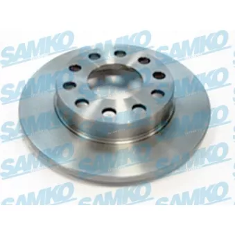 Jeu de 2 disques de frein arrière SAMKO