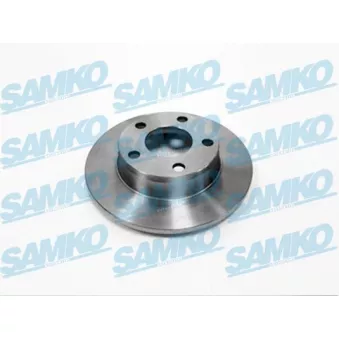 Jeu de 2 disques de frein arrière SAMKO