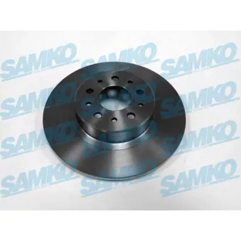 Jeu de 2 disques de frein arrière SAMKO