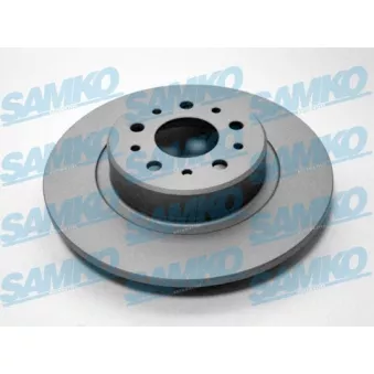 Jeu de 2 disques de frein arrière SAMKO