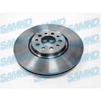 Jeu de 2 disques de frein avant SAMKO