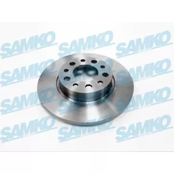 Jeu de 2 disques de frein arrière SAMKO