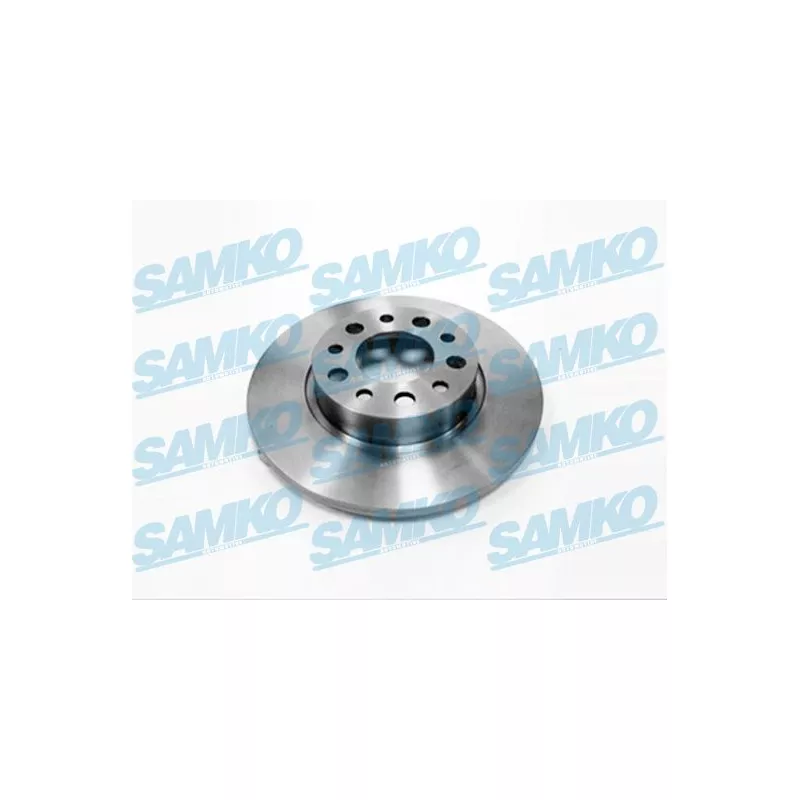 Jeu de 2 disques de frein arrière SAMKO A2004P
