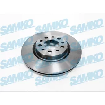 Jeu de 2 disques de frein arrière SAMKO