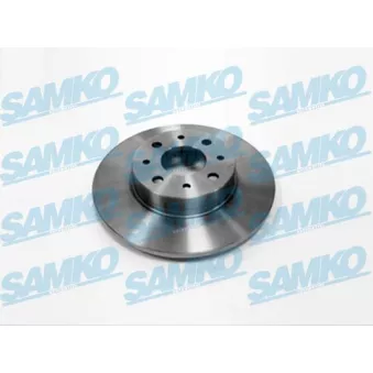 Jeu de 2 disques de frein arrière SAMKO