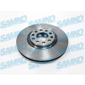 Jeu de 2 disques de frein avant SAMKO