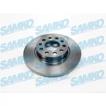 Jeu de 2 disques de frein arrière SAMKO