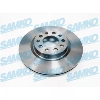 Jeu de 2 disques de frein arrière SAMKO
