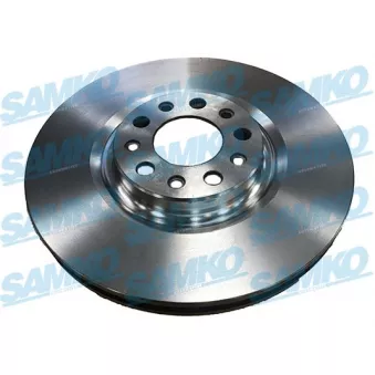 Jeu de 2 disques de frein avant SAMKO