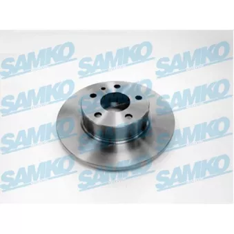 Jeu de 2 disques de frein arrière SAMKO