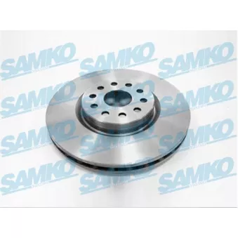 Jeu de 2 disques de frein avant SAMKO