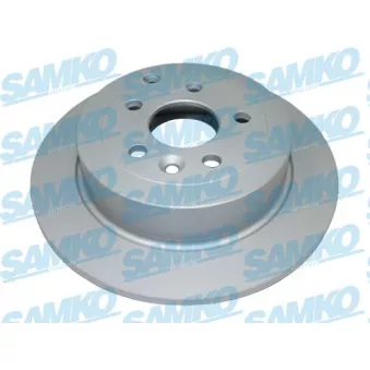 Jeu de 2 disques de frein arrière SAMKO