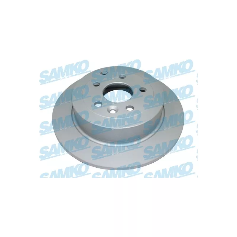 Jeu de 2 disques de frein arrière SAMKO A4009PR