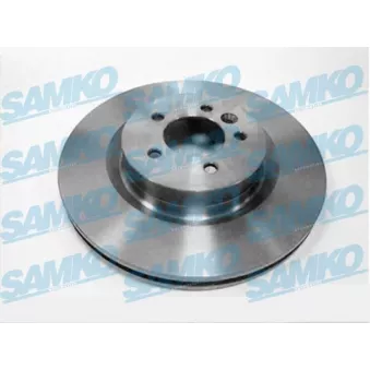 Jeu de 2 disques de frein avant SAMKO