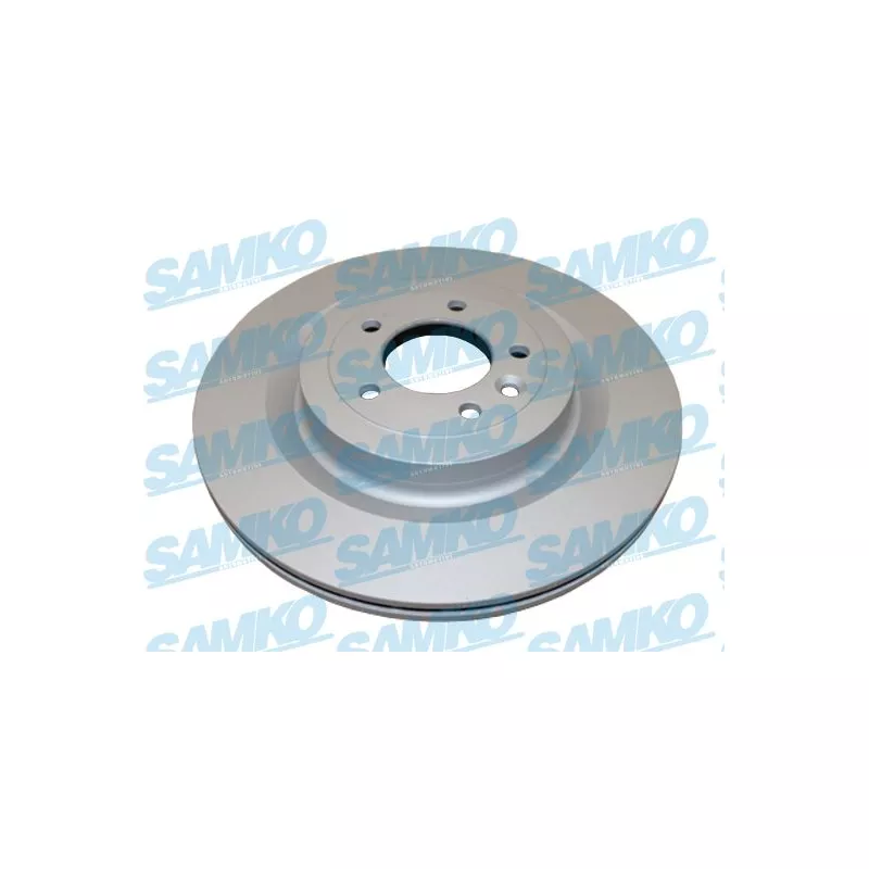 Jeu de 2 disques de frein arrière SAMKO A4024VR