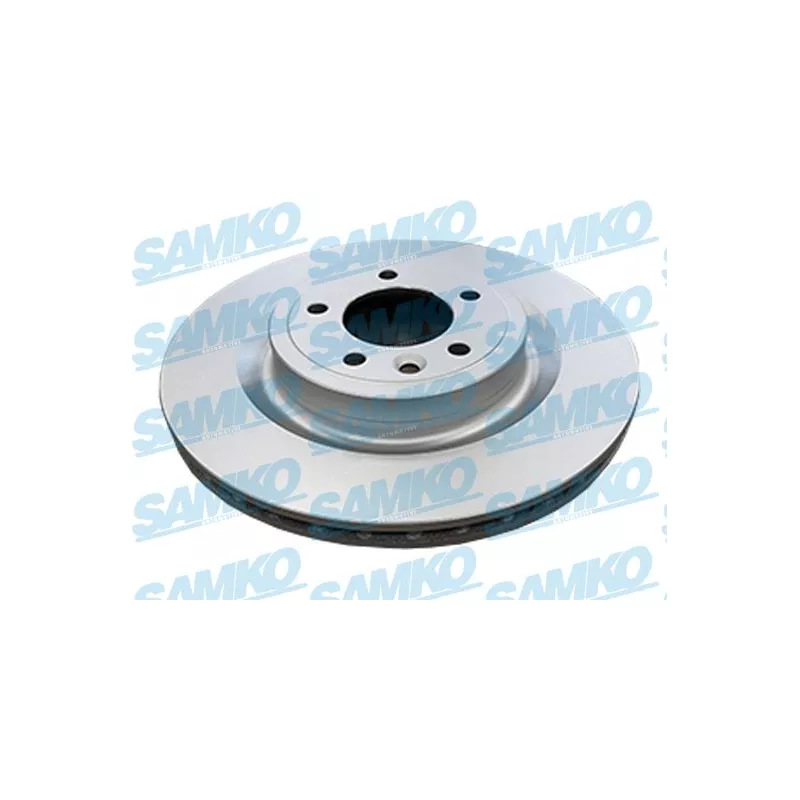 Jeu de 2 disques de frein arrière SAMKO A4027VR