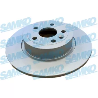 Jeu de 2 disques de frein arrière SAMKO