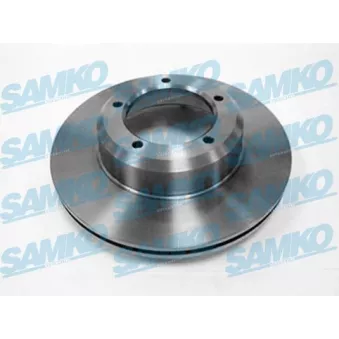 Jeu de 2 disques de frein avant SAMKO A4201V