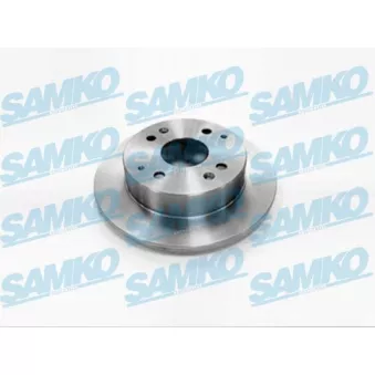 Jeu de 2 disques de frein arrière SAMKO