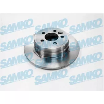 Jeu de 2 disques de frein arrière SAMKO