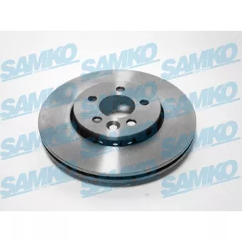 Jeu de 2 disques de frein avant SAMKO