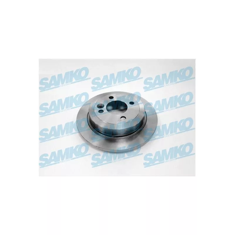 Jeu de 2 disques de frein arrière SAMKO B2009P