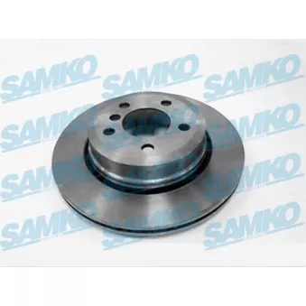 Jeu de 2 disques de frein arrière SAMKO