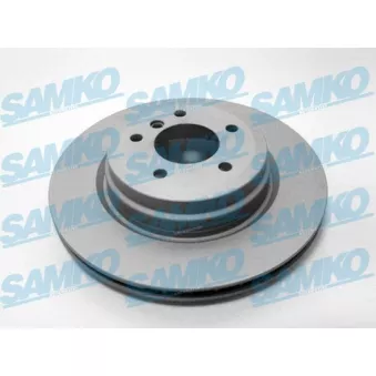 Jeu de 2 disques de frein arrière SAMKO