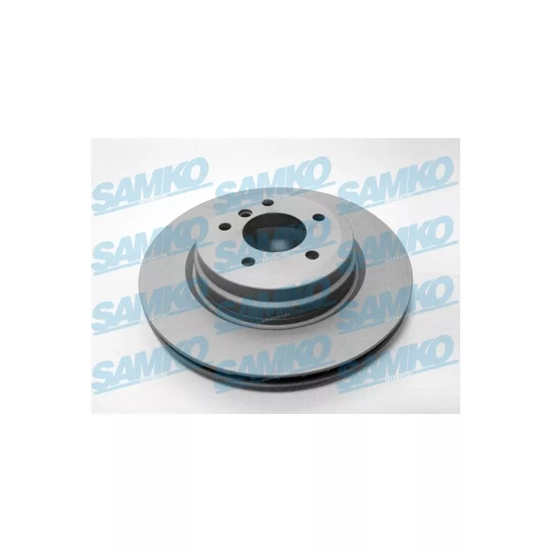 Jeu de 2 disques de frein arrière SAMKO B2023VR