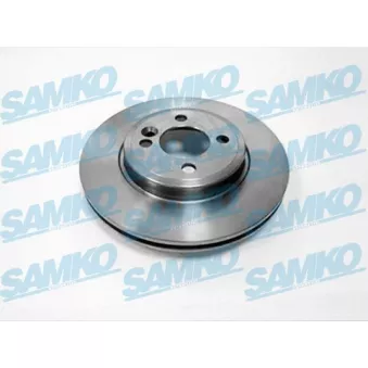 Jeu de 2 disques de frein avant SAMKO
