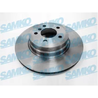 Jeu de 2 disques de frein arrière SAMKO