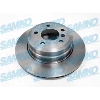 Jeu de 2 disques de frein arrière SAMKO