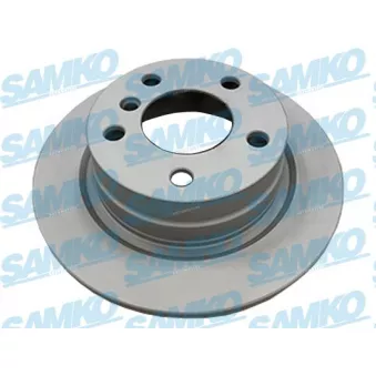 Jeu de 2 disques de frein arrière SAMKO B2058PR