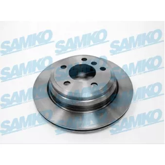 Jeu de 2 disques de frein arrière SAMKO