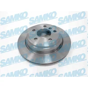 Jeu de 2 disques de frein arrière SAMKO