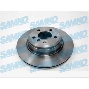 Jeu de 2 disques de frein arrière SAMKO