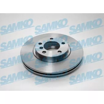 Jeu de 2 disques de frein avant SAMKO