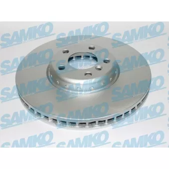 Disque de frein arrière gauche SAMKO B2086VBR