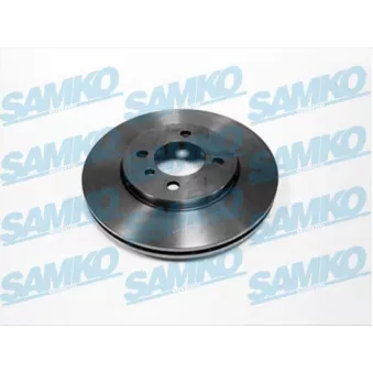 Jeu de 2 disques de frein avant SAMKO