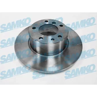 Jeu de 2 disques de frein avant SAMKO