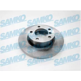 Jeu de 2 disques de frein avant SAMKO